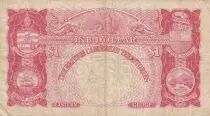 Caraibi britannico 1 Dollar - Elisabeth II - Serial M-3 - 1959 - P.7c