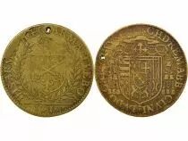 Cardinal, Louis III de Guise - Brass Counter Token - Cluny - 1618, Pierced