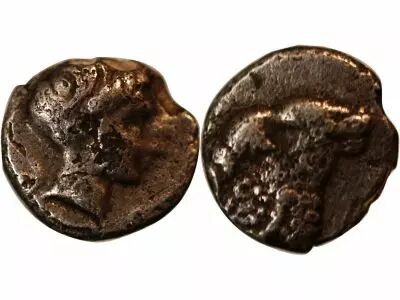 Caria, Halicarnassus - Silver Hemiobol - 395 / 377 BC