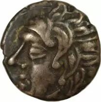 Carnutes  - Drachm with Wolf and Horse  - Ist Century BC