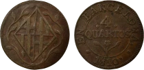Catalogne Catalogne - 4 Quartos - 1810 Barcelone