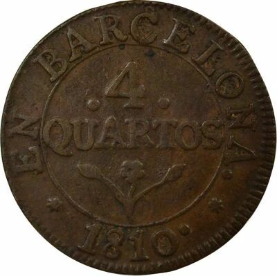 Catalonia - 4 Quartos - 1810 Barcelona