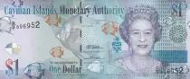 Cayman Islands 1 Dollar -  Elizabeth II - Fish - 2014 - Serial D
