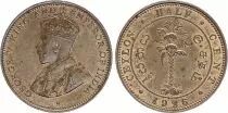 Ceil&aacute;n 1/2 Cent Georges V - 1926 - XF to AU - KM.106