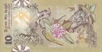 Ceil&aacute;n 10  Rupees - Birds, frog - 1979 - P.UNC - P.85