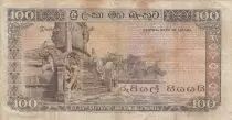 Ceil&aacute;n 100 Rupees - Pres. Bandaranaike - Ornated stairways - Serial W/29 - 1974