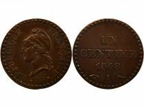 Centime, Dupr&eacute;, IInd Republic - 1848 A Paris