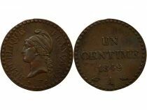 Centime, Dupr&eacute;, IInd Republic - 1849 A Paris