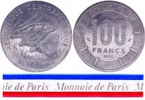 Central African Republic 100 Francs - 1975 - Test strike