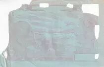 Central African Republic Test note - 5000 Francs - Proof verso - Without watermark, sign and number