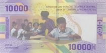Central African States 10000 Francs - Building - School - 2020 (2022) - Lettrer C