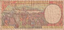 Central African States 2000 Francs - Tropicals fruits - ND - (1993-1999) - Central Africa - F - P.303F
