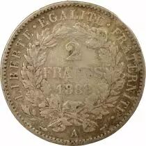 C&eacute;r&egrave;s - 2 Francs Argent - 1888 A Paris