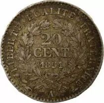 C&eacute;r&egrave;s - 20 Centimes Argent - 1851 A Paris