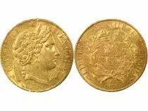Ceres - 20 Gold Francs,  IInd Republic - 1851 A Paris