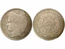 Ceres - 20 Silver Centimes, IInd Republic - 1851 A Paris