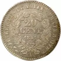 Ceres - 20 Silver Centimes, IInd Republic - 1851 A Paris