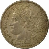 Ceres - 5 Francs Silver, with Lettering - 1870 A Paris