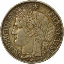 Ceres - 5 Francs Silver, with Lettering - 1870 A Paris