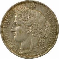 Ceres - 5 Francs Silver, without Lettering - 1870 A Paris