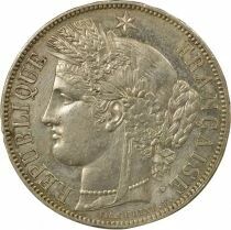 Ceres - 5 Francs Silver 1850 A Paris