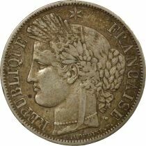 Ceres - 5 Silver Francs, IInd Republic - 1849 A Paris