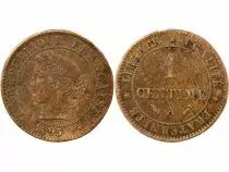 Ceres - Centime, IIIrd R&eacute;public - 1895 A Paris