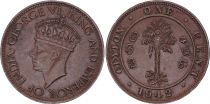 Ceylon 1 cent Georges VI - 1942-1945