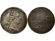 Ch. of Commerce of Bordeaux, Louis XV - Silver Token - 1750 (1770)