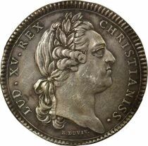 Ch. of Commerce of Bordeaux, Louis XV - Silver Token - 1750 (1770)