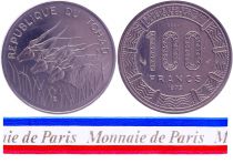 Chad 100 Francs - 1975 - Test strike