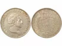 Charles-Felix - 5 Silver Lire - 1827 L Turin