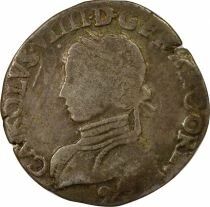 Charles IX - Silver Teston, 2nd Type - 1568 9 Rennes