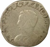 Charles IX - Silver Teston, 4th Type - 1563 L Bayonne