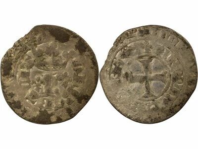 Charles V - Blanc with K - 1365 / 1380