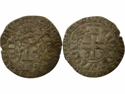 Charles V - Blanc with K - 1365 / 1380