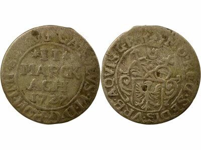 Charles VI - 2 Silver Marks - 1727