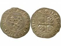 Charles VI - Blanc Guenar, 4th Issue - 1411 / 1417 Ch&acirc;lons-sur-Marne