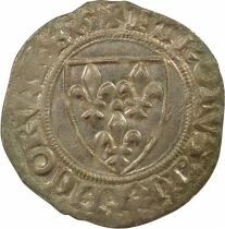 Charles VI - Blanc Guenar, 4th Issue - 1411 / 1417 Ch&acirc;lons-sur-Marne