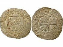 Charles VI - Blanc Guenar, 4th Issue - 1411 / 1417 Saint L&ocirc;