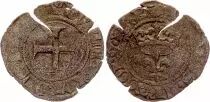 Charles VI - Double Tournois, Niquet - 1421 / 1422