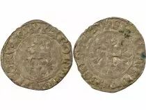 Charles VI - Gros \ Florette\  - 1419-1422 Paris