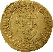 Charles VII - 1/2 Gold Ecu, 6th Issue - 1450 / 1455 Paris