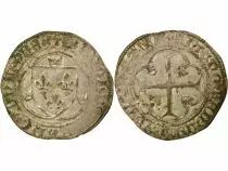 Charles VII - Blanc with Crown - 1456 / 1461 Troyes