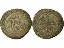 Charles VII - Blanc with Crown, 3rd Issue - 1456 / 1461 Bordeaux