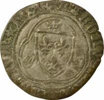 Charles VII - Blanc with Crown, 3rd Issue - 1456 / 1461 Bordeaux