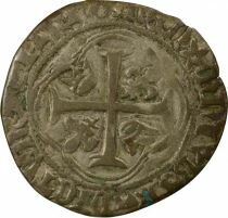 Charles VII - Blanc with Crown, 3rd Issue - 1456 / 1461 Bordeaux