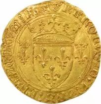 Charles VII - Gold Ecu, with Crown - 1450 / 1461 Paris