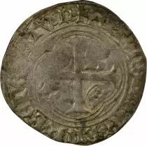Charles VIII - Blanc &agrave; la Couronne - 1488 / 1498 Rouen