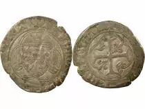 Charles VIII - Blanc with Crown - 1488 / 1498 La Rochelle